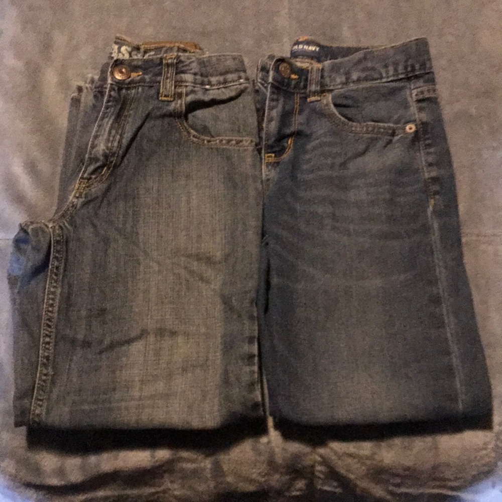 2 pairs of boys jeans